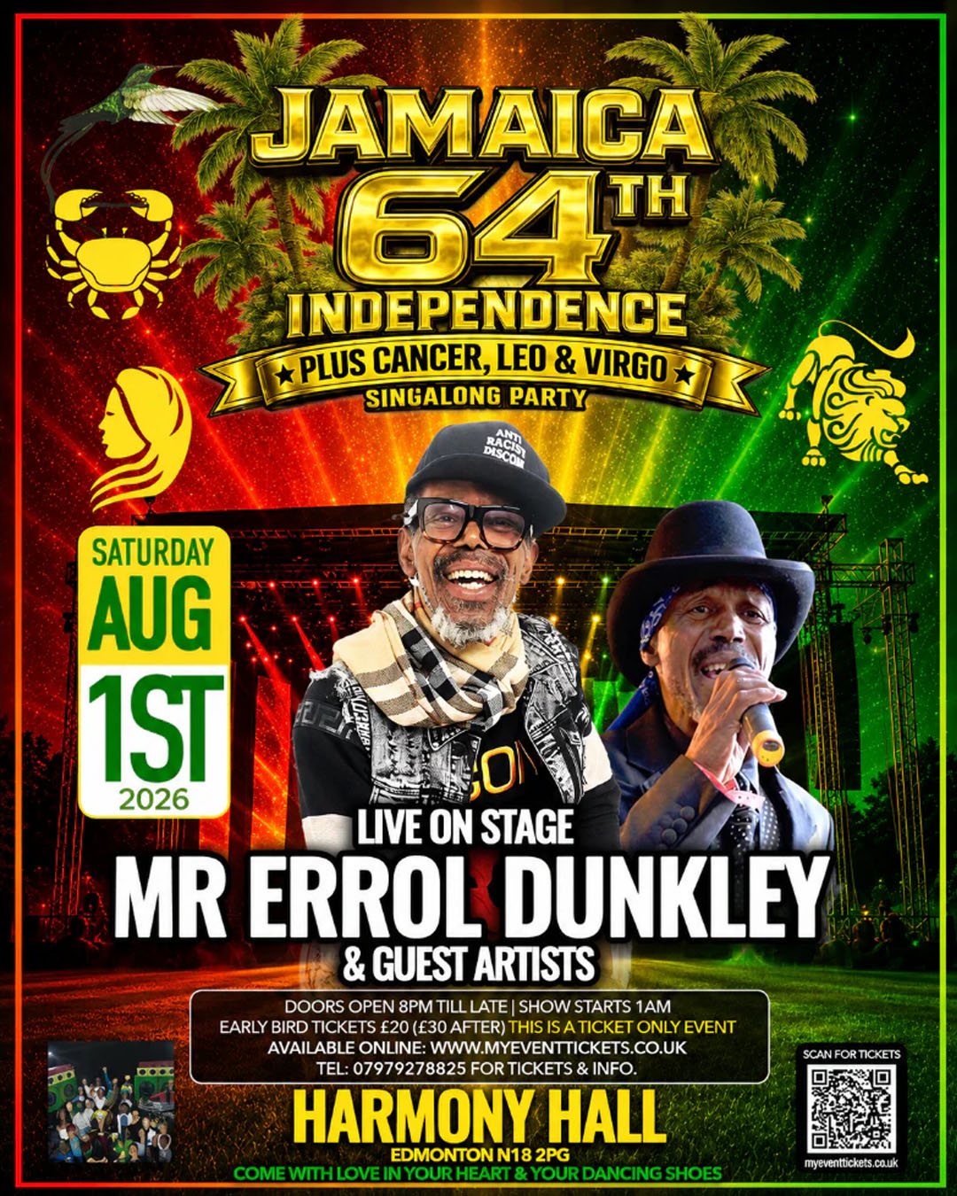 ERROL DUNKLEY LIVE