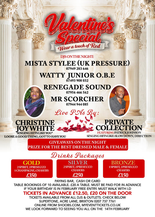 VALENTINE SPECIAL WEAR A TOUCH OF RED