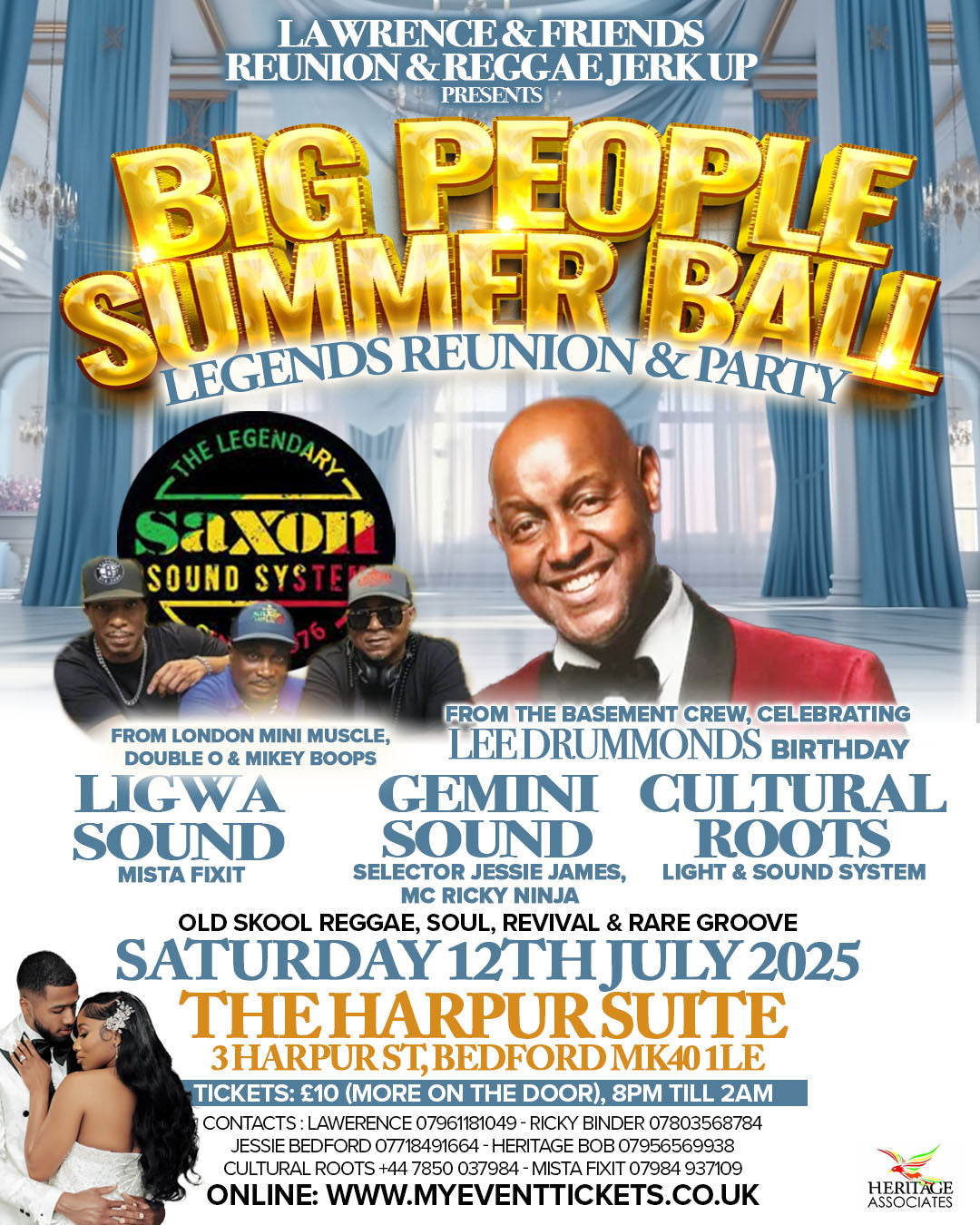 BIG PEOPLE SUMMER BALL LEE DRUMMONDS BIRTHDAY