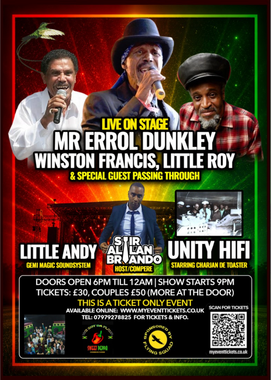 ERROL DUNKLEY LIVE