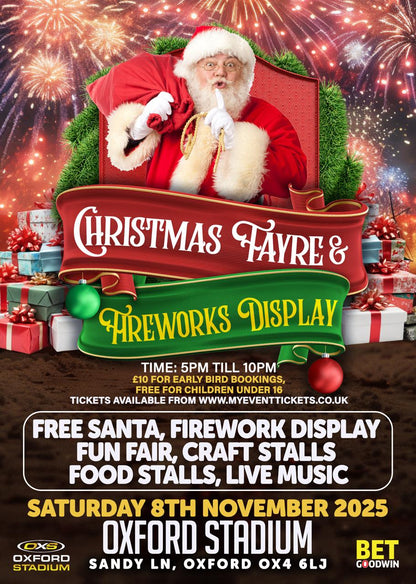 CHRISTMAS FAYRE & FIREWORKS DISPLAY