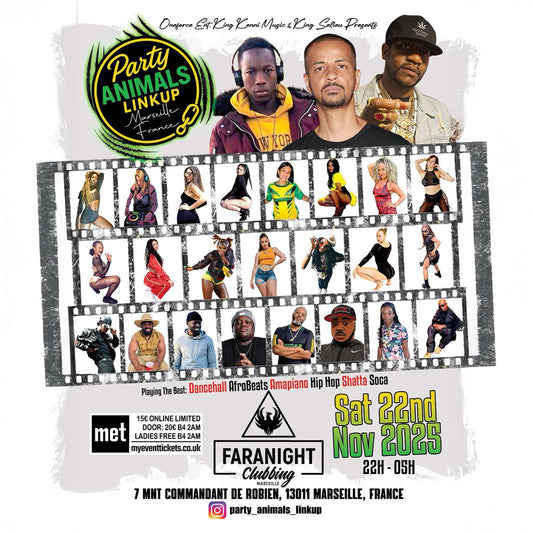 Party Animals Link Up – Marseille France