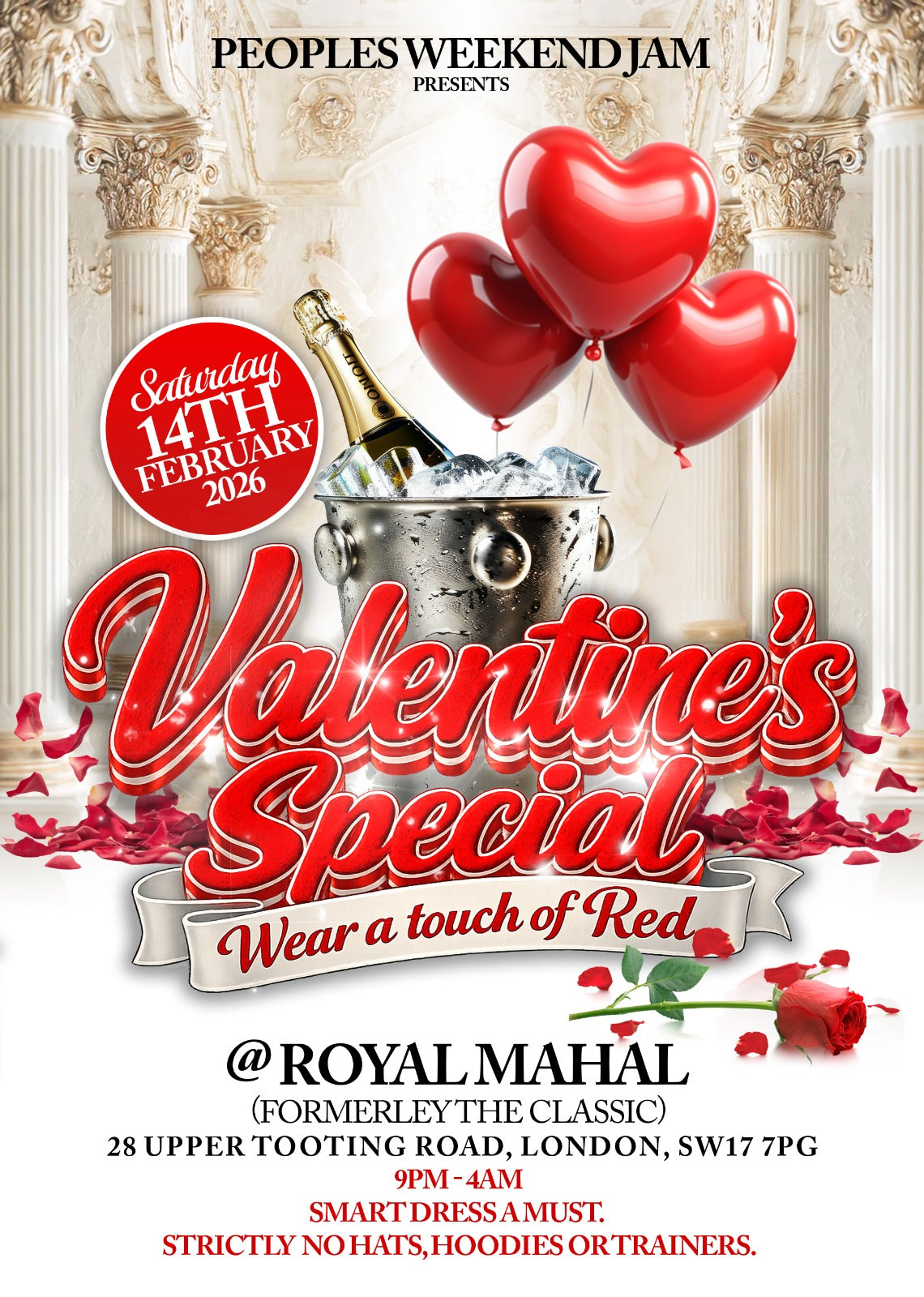 VALENTINE SPECIAL WEAR A TOUCH OF RED