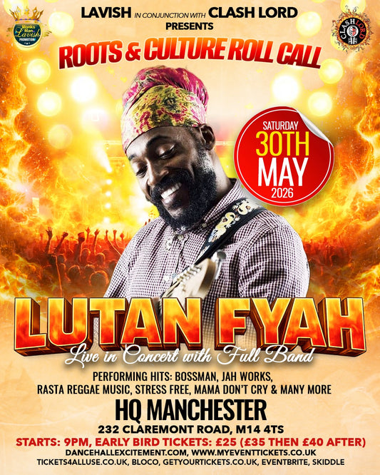 LUTAN FYAH WITH FULL BAND