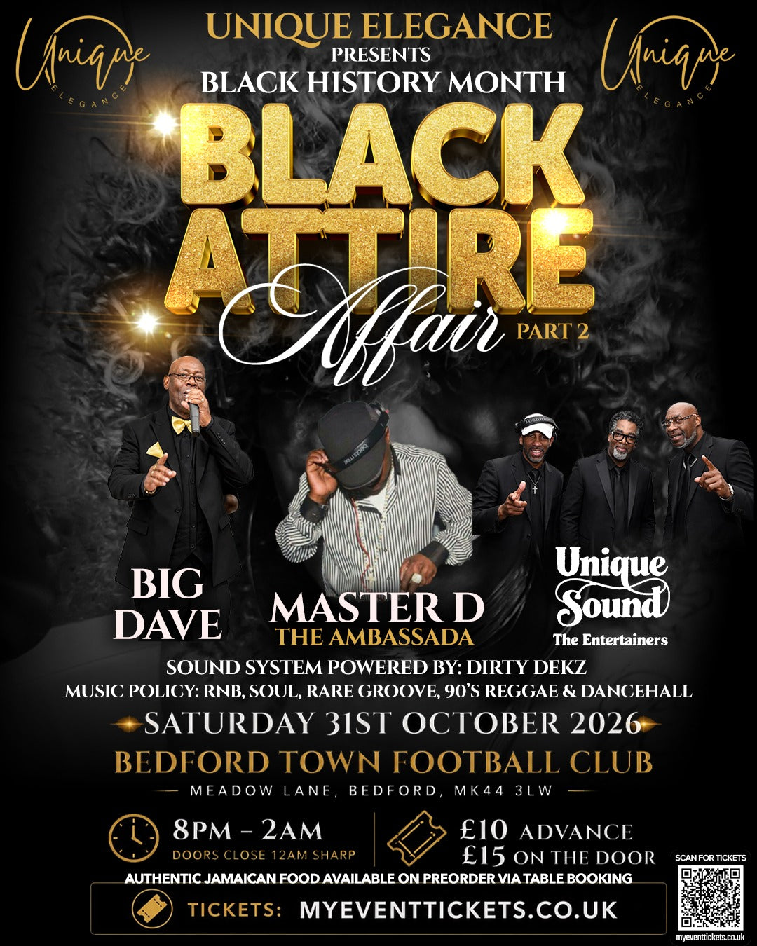 BLACK ATTIRE AFFAIR