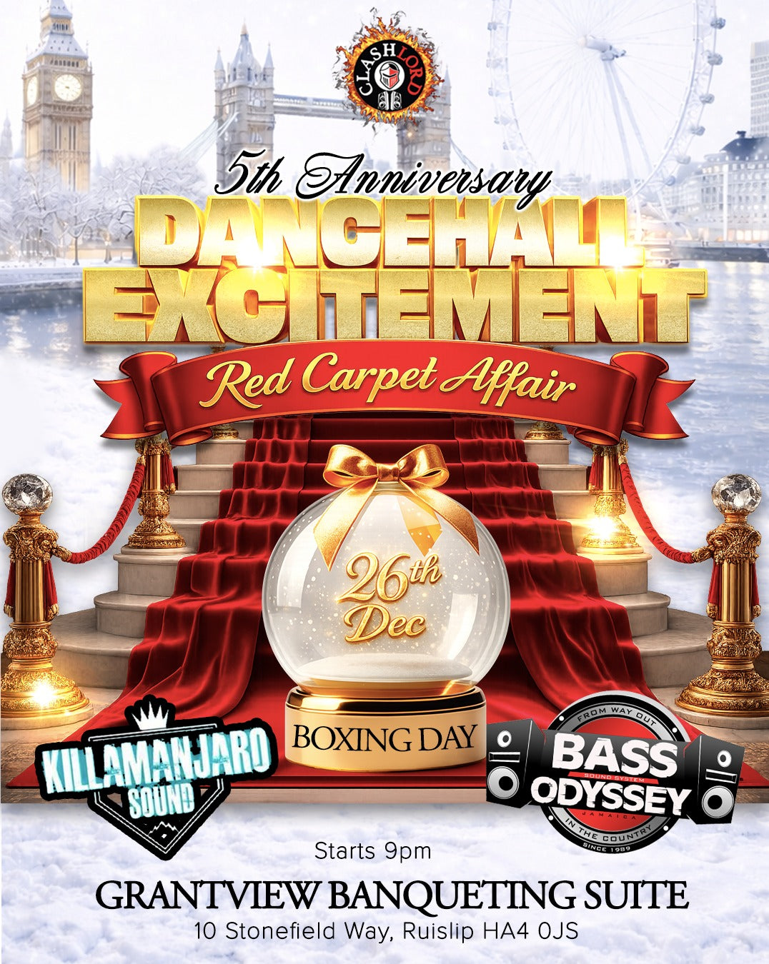 DANCEHALL EXCITEMENT RED CARPET AFFAIR