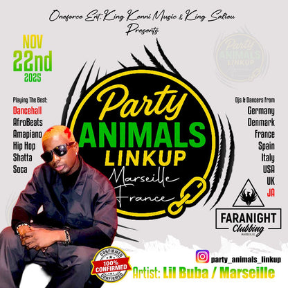 Party Animals Link Up – Marseille France