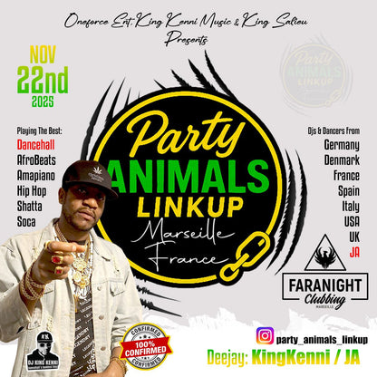 Party Animals Link Up – Marseille France