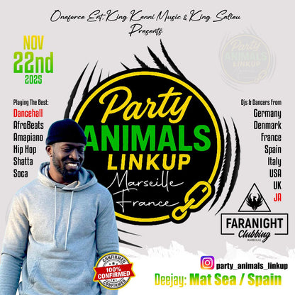 Party Animals Link Up – Marseille France