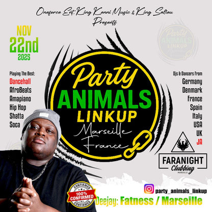 Party Animals Link Up – Marseille France