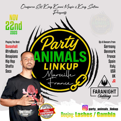 Party Animals Link Up – Marseille France