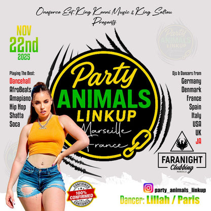 Party Animals Link Up – Marseille France