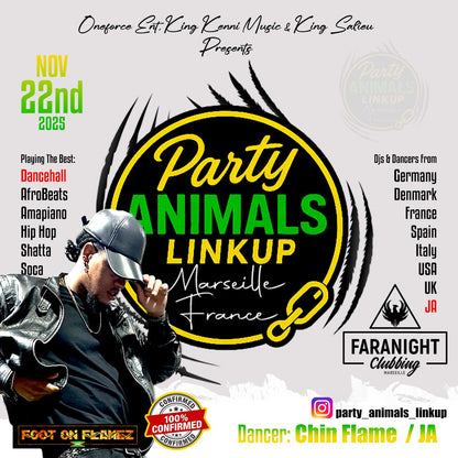 Party Animals Link Up – Marseille France