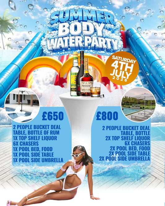 SUMMER BODY WATER PARTY