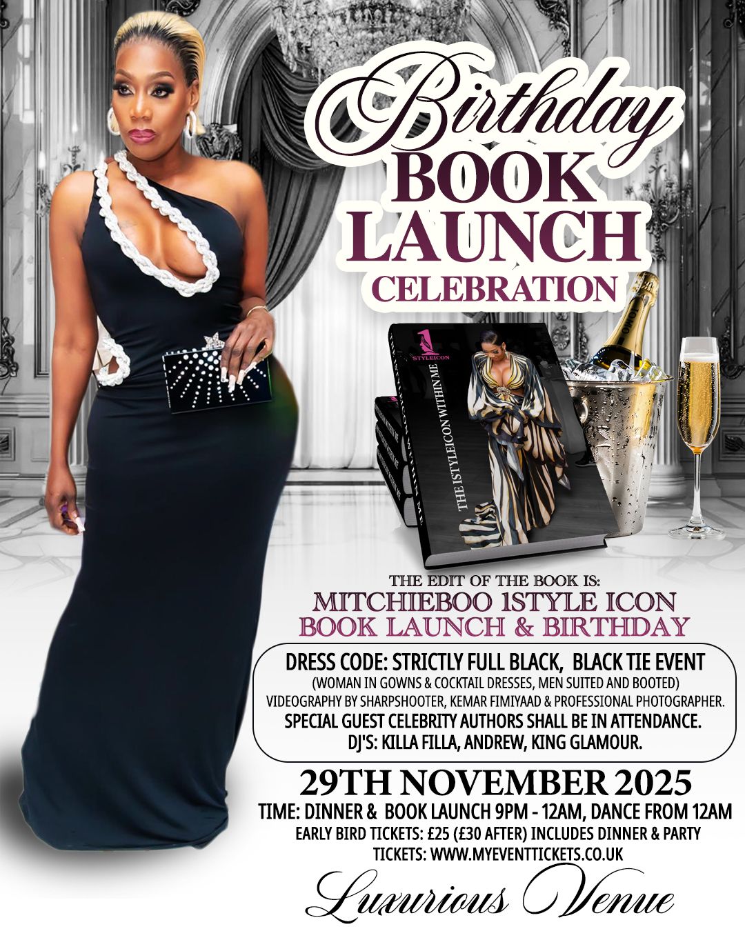 BIRTHDAY BOOK LAUNCH CELEBRATION